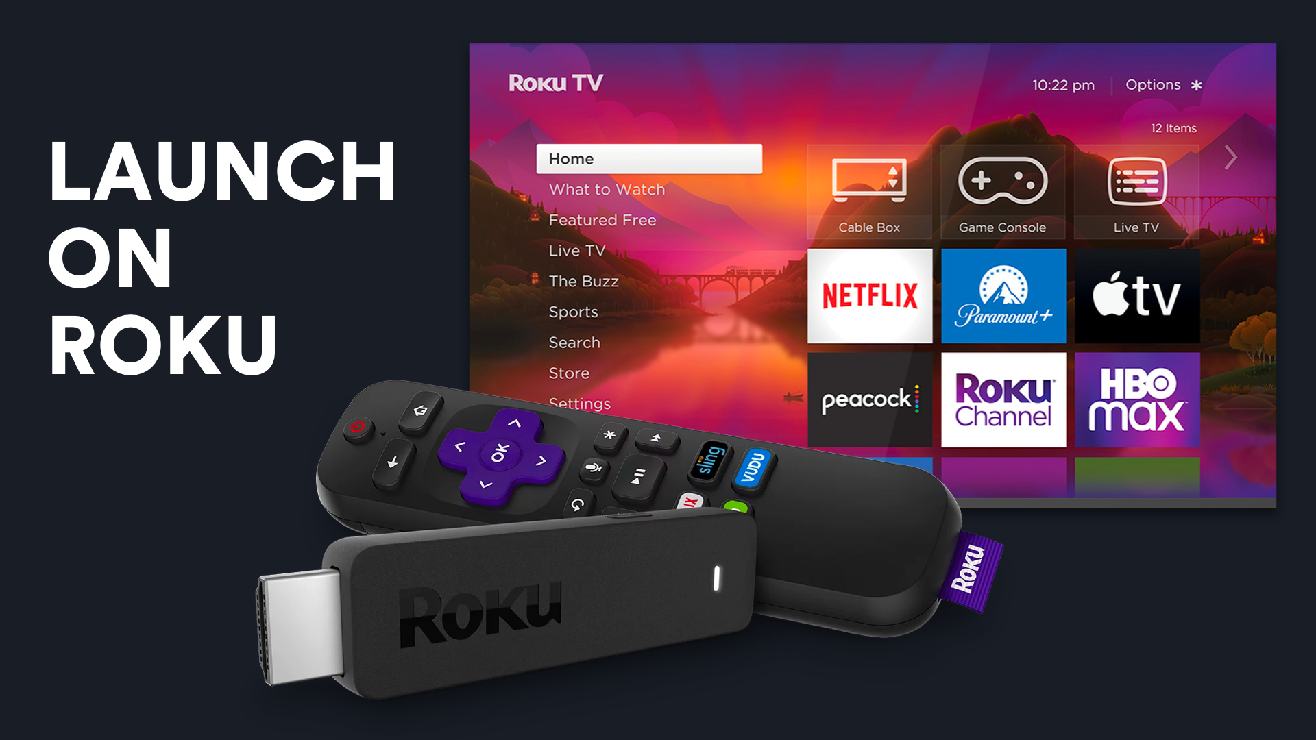 Fruit Cutter, TV App, Roku Channel Store